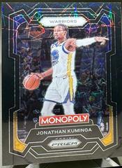 Jonathan Kuminga [Black] #30 Basketball Cards 2023 Panini Prizm Monopoly Prices