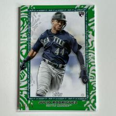 Julio Rodriguez [Green] #74 Baseball Cards 2022 Topps Rip Prices