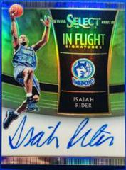 Isaiah Rider Basketball Cards 2018 Panini Select in Flight Signatures Prices