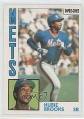 Hubie Brooks Baseball Cards 1984 O Pee Chee Prices