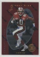 Jerry Rice [Red] #9 Football Cards 1997 Pinnacle Certified Prices