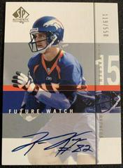 Kevin Kasper [Autograph] #140 Football Cards 2001 SP Authentic Prices