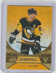 Sidney Crosby [Gold] #2 Hockey Cards 2021 Upper Deck Credentials Prices