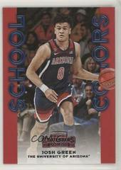 Josh Green #1 Basketball Cards 2020 Panini Contenders Draft Picks School Colors Prices