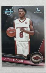 Layden Blocker #7 Basketball Cards 2023 Bowman Chrome University Prices