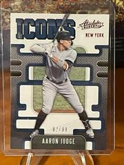 Aaron Judge [Red] Baseball Cards 2021 Panini Absolute Icons Prices
