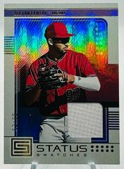 Jordan Lawlar [Gold] #SS-JL Baseball Cards 2023 Panini Chronicles Status Swatches Prices