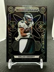 Dallas Goedert [Yellow] Football Cards 2022 Panini Obsidian Atomic Material Prices