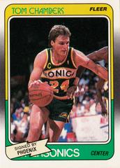 Tom Chambers #106 Basketball Cards 1988 Fleer Prices