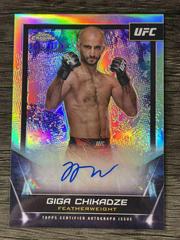 Giga Chikadze [Refractor] #FNA-GCH Ufc Cards 2024 Topps Chrome UFC Signature Prices