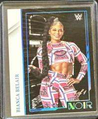 Bianca Belair [Platinum] Wrestling Cards 2022 Panini Chronicles WWE Noir Prices