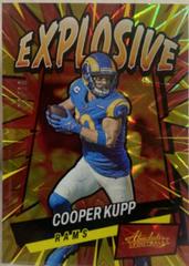 Cooper Kupp [Gold] #E25 Football Cards 2022 Panini Absolute Explosive Prices