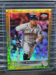 Alex Bregman [Gold] #44 Baseball Cards 2022 Topps Chrome Logofractor Prices