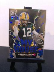 Aaron Rodgers [Ice] #MH-5 Football Cards 2022 Panini Donruss Optic My House Prices