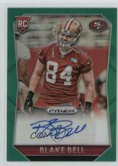 Blake Bell [Green Prizm] #RS-BB Football Cards 2015 Panini Prizm Rookie Signatures Prices