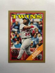 Kirby Puckett [Gold] Baseball Cards 2023 Topps Series 2 1988 35th Anniversary Prices