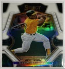Rickey Henderson [White] Baseball Cards 2023 Panini Select Prices