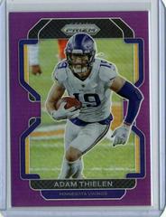 Adam Thielen [Purple Prizm] #126 Football Cards 2021 Panini Prizm No Huddle Prices