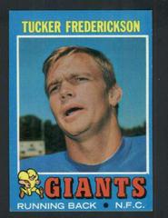 Tucker Frederickson #101 Football Cards 1971 Topps Prices
