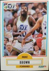 Michael Brown Basketball Cards 1990 Fleer Prices