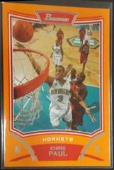 Chris Paul Orange Basketball Cards 2008 Bowman Prices