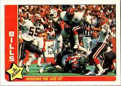 Bills [Avoiding the Late Hit] #6 Football Cards 1985 Fleer Team Action Prices