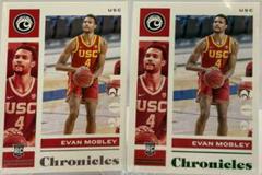 Evan Mobley [Green] Basketball Cards 2021 Panini Chronicles Draft Picks Prices