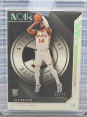 AJ Griffin [Holo Silver] #194 Basketball Cards 2022 Panini Noir Prices