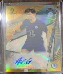 Billy Gilmour [Gold Refractor] Soccer Cards 2020 Topps Finest UEFA Champions League Autographs Prices