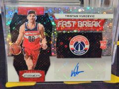 Tristan Vukcevic #13 Basketball Cards 2023 Panini Prizm Fast Break Rookie Autograph Prices