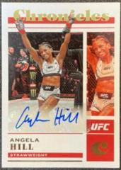 Angela Hill [Gold] #CS-AHL Ufc Cards 2023 Panini Chronicles UFC Signatures Prices