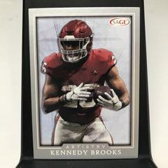 Kennedy brooks #67 Football Cards 2022 Sage Artistry Prices