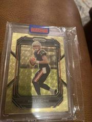 Bailey Zappe [Gold Vinyl] #305 Football Cards 2022 Panini Prizm Prices