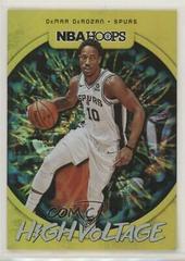 DeMar DeRozan #19 Basketball Cards 2019 Panini Hoops High Voltage Prices