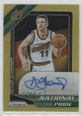 Detlef Schrempf [Gold] #NPS-DLS Basketball Cards 2020 Panini Chronicles National Pride Signatures Prices