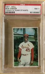 Bob Gibson Baseball Cards 1971 Dell Today's Team Stamps Prices