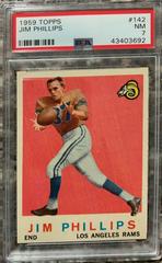 Jim Phillips #142 Football Cards 1959 Topps Prices