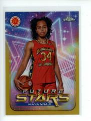 Maya Nnaji [Gold] #FS-12 Basketball Cards 2022 Topps Chrome McDonald's All-American Future Stars Prices
