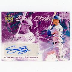 Cody Bellinger [Holo Gold] Baseball Cards 2022 Panini Diamond Kings Brush Strokes Autograph Prices