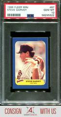 Steve Garvey #67 Baseball Cards 1986 Fleer Mini Prices