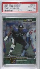 Jonathan Ogden #TC19 Football Cards 1997 Collector's Choice Turf Champions Prices