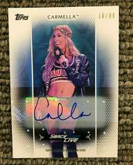 Carmella [Autograph] Wrestling Cards 2017 Topps WWE Women's Division Prices