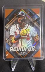 Ronald Acuna Jr. [Orange] #1 Baseball Cards 2022 Topps Fire Prices
