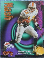 Marcus Nash [Super Rave] #243 Football Cards 1998 Skybox Thunder Prices