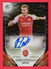 Martin Odegaard [Black Icy Foilboard] #A-MO Soccer Cards 2023 Topps UEFA Club Autograph Prices