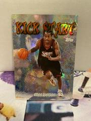 Allen Iverson Basketball Cards 1998 Topps Kick Start Prices