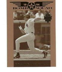 Frank Thomas Baseball Cards 1994 Panini Donruss Triple Play Bomb Squad Prices