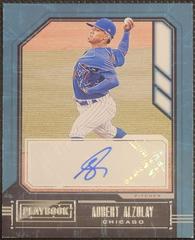 Adbert Alzolay #PA-AA Baseball Cards 2021 Panini Chronicles Playbook Autographs Prices