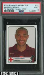Thierry Henry #57 Soccer Cards 2005 Panini Champions of Europe 1955-2005 Prices