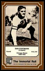Dan Fortmann Football Cards 1975 Fleer Hall of Fame Prices